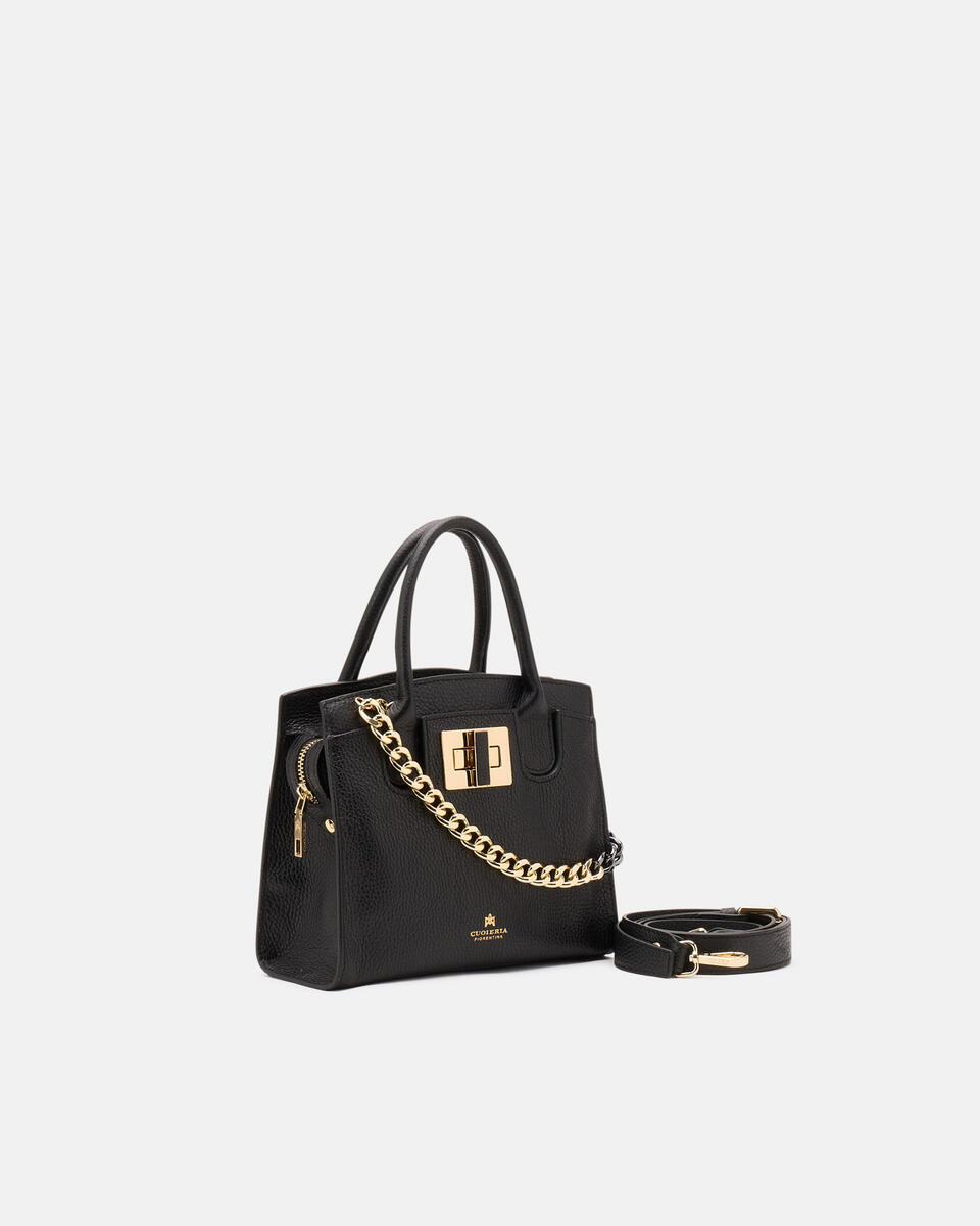 Small tote bag Black  - Tote Bags - Women's Bags - Bags - Cuoieria Fiorentina