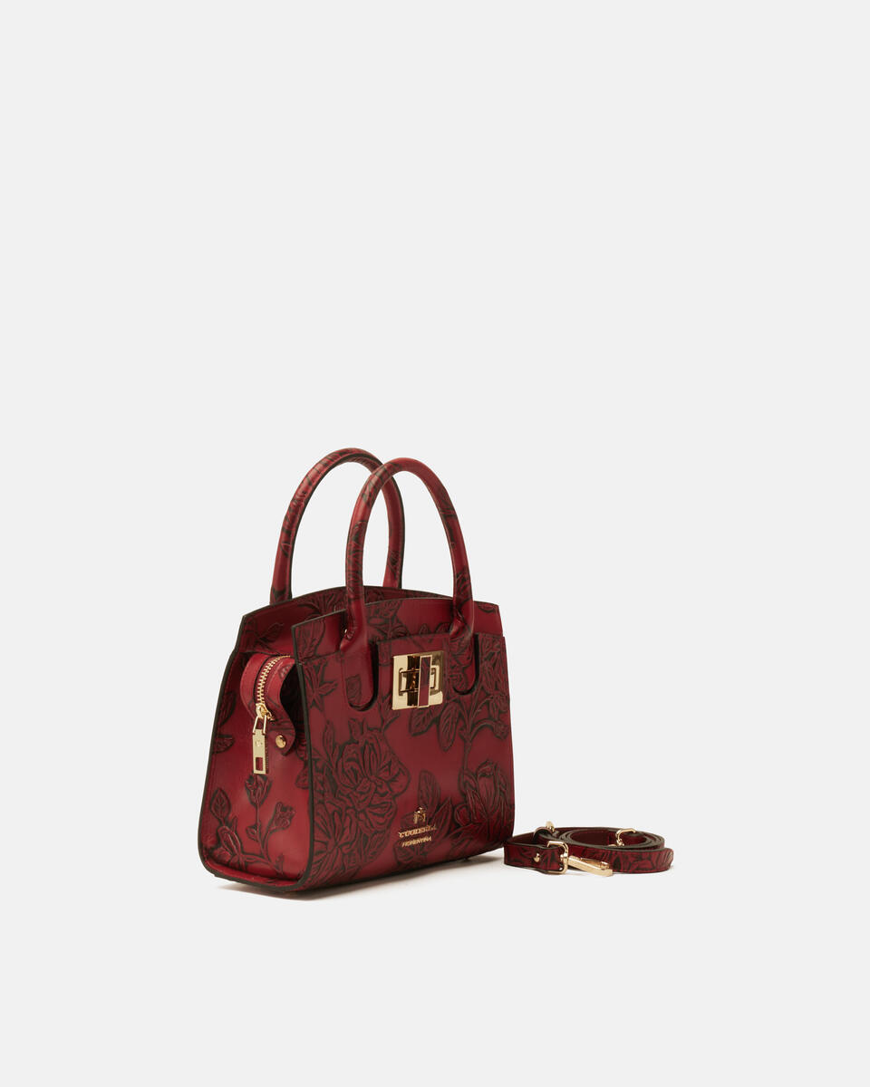 Small tote bag Red  - Tote Bags - Women's Bags - Bags - Cuoieria Fiorentina