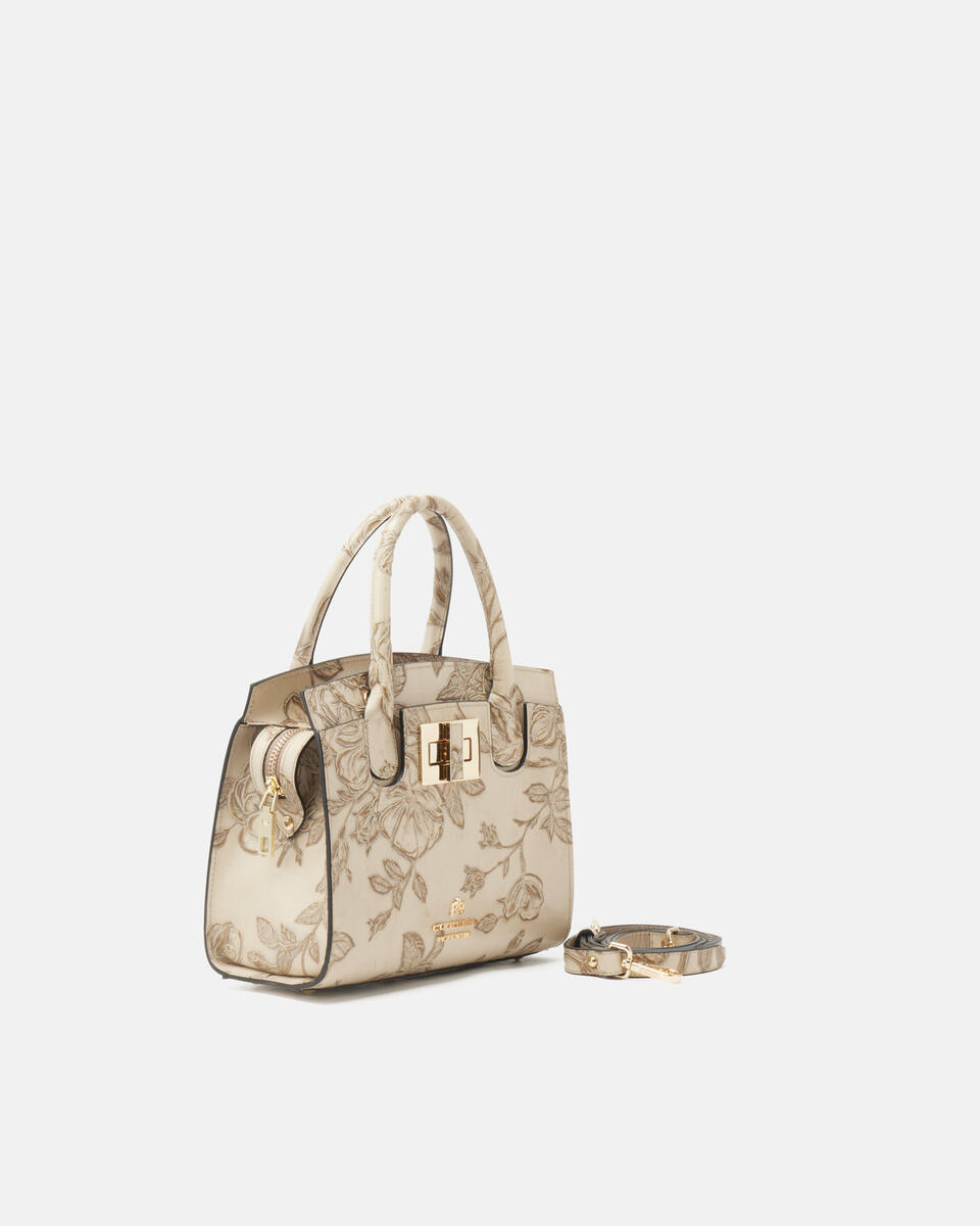 Small tote bag Taupe  - Tote Bags - Women's Bags - Bags - Cuoieria Fiorentina