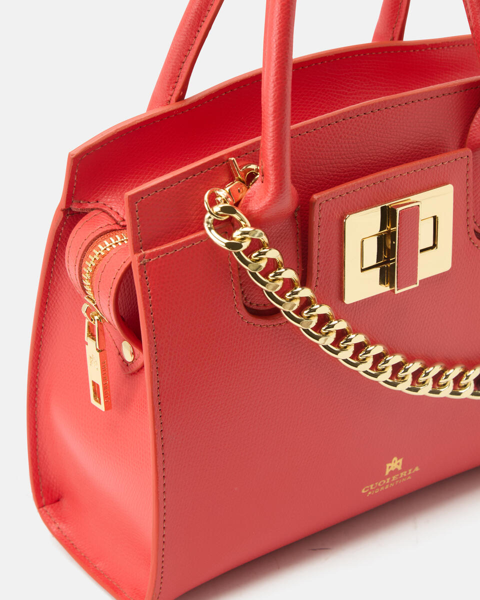 Small tote bag Coral  - Cuoieria Fiorentina