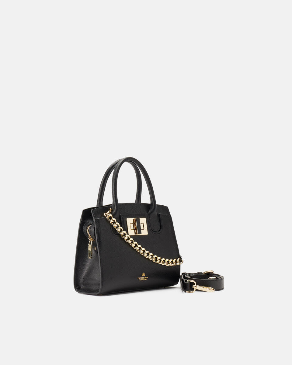 Small tote bag Black  - Tote Bags - Women's Bags - Bags - Cuoieria Fiorentina