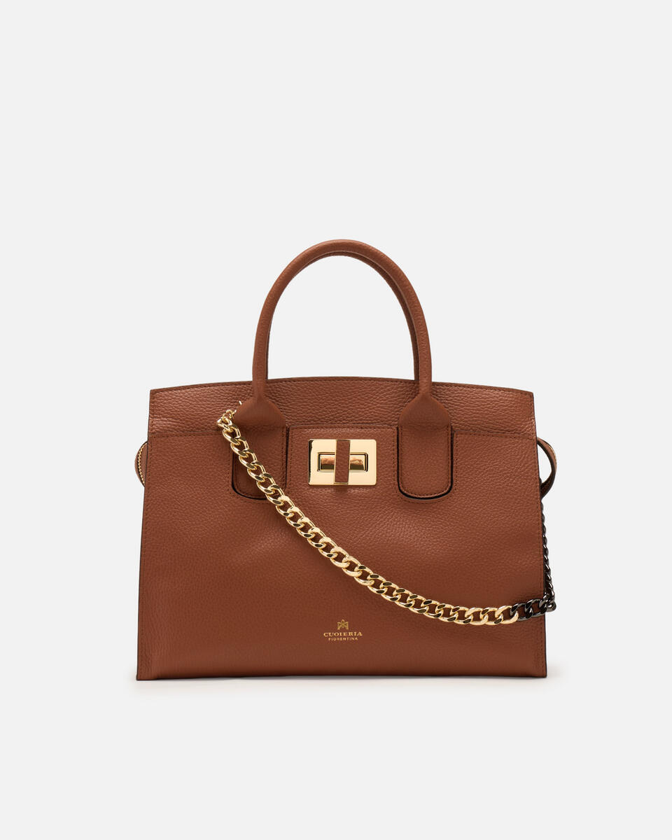 TOTE BAG Caramel  - Tote Bags - Women's Bags - Bags - Cuoieria Fiorentina