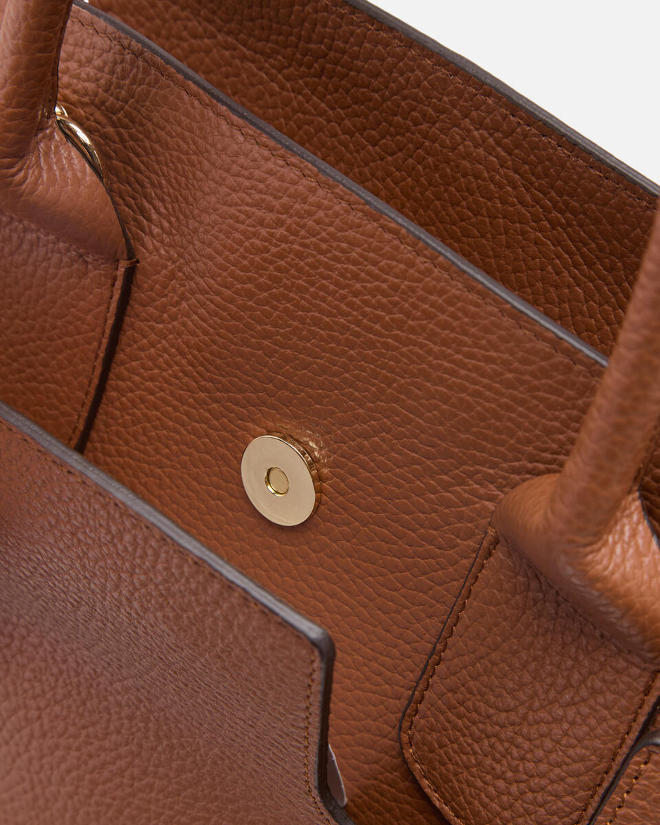 TOTE BAG Caramel  - Tote Bags - Women's Bags - Bags - Cuoieria Fiorentina