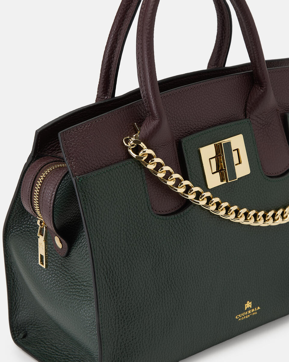 Bella Soft Medium Tote Muschiocoffee  - Tote Bag - Borse Donna - Borse - Cuoieria Fiorentina