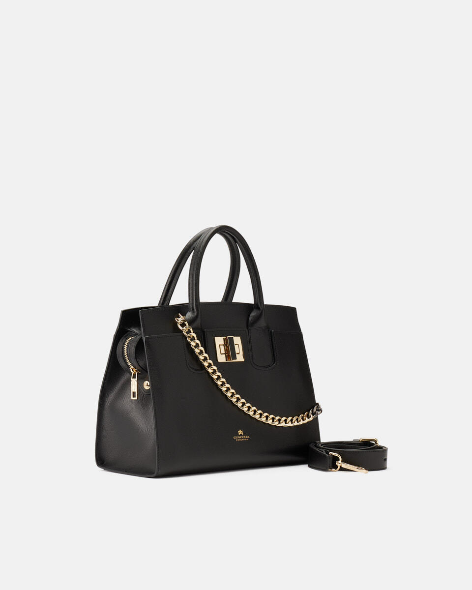 Tote bag Black  - Tote Bags - Women's Bags - Bags - Cuoieria Fiorentina