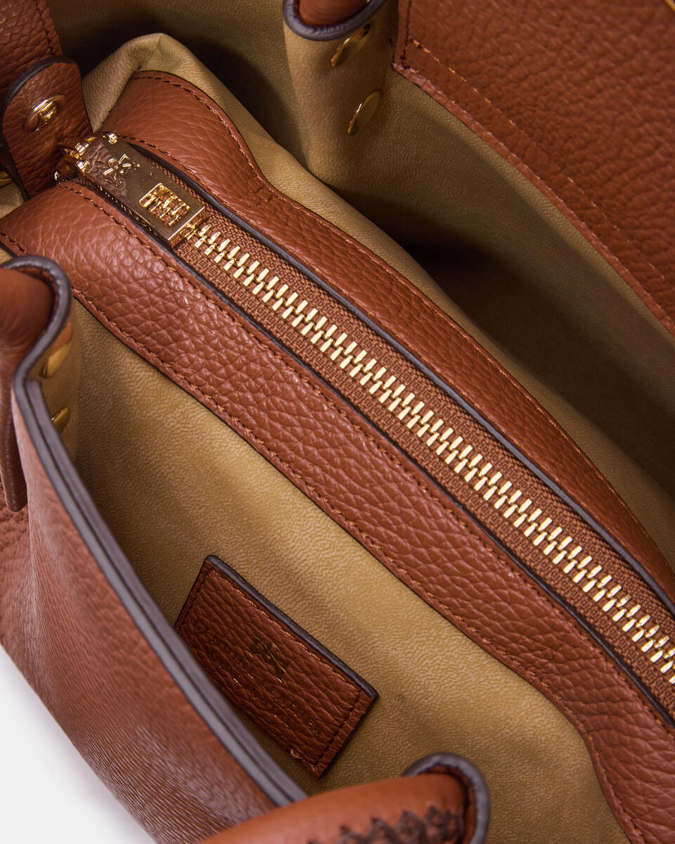 Small tote bag Caramel  - Tote Bags - Women's Bags - Bags - Cuoieria Fiorentina