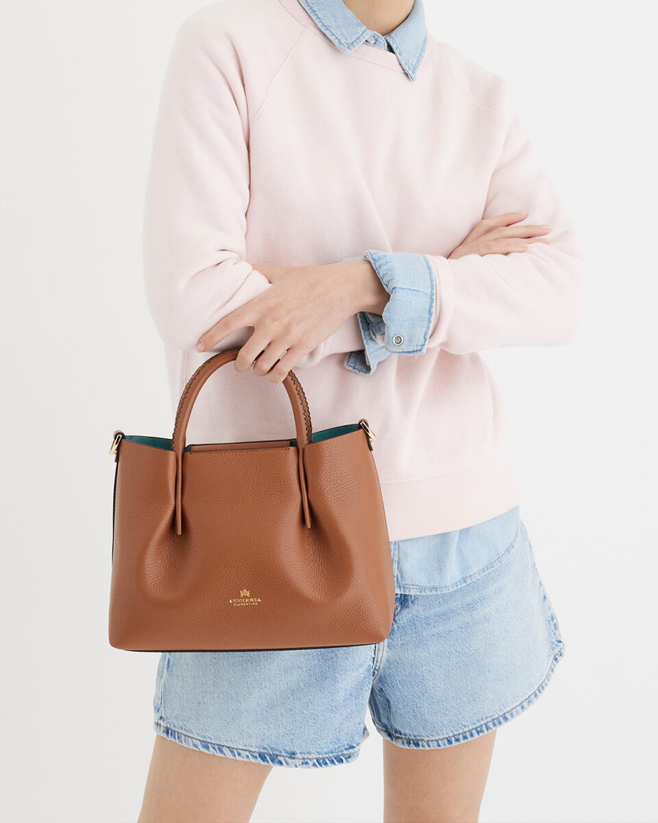 Small tote bag Caramel  - Tote Bags - Women's Bags - Bags - Cuoieria Fiorentina