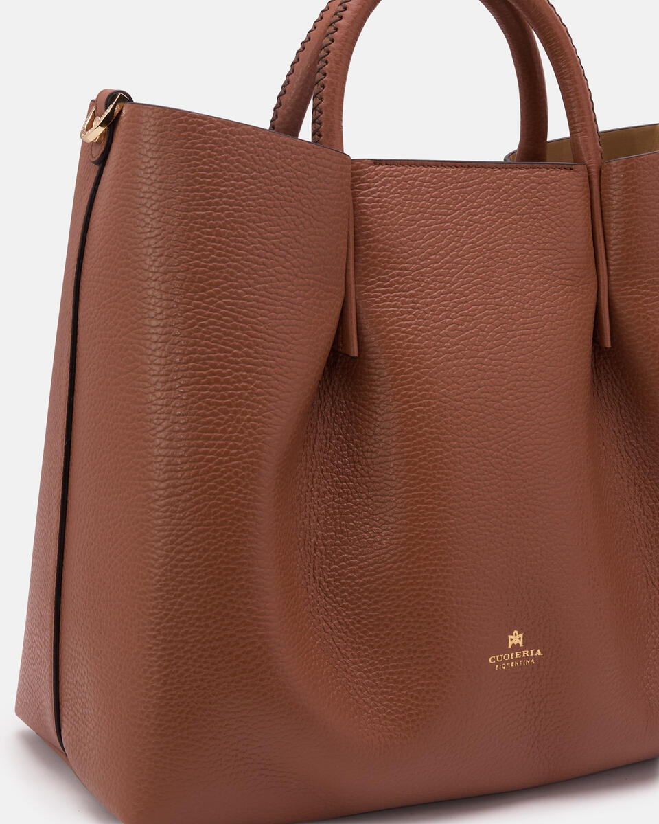 Tote bag Caramel  - Tote Bags - Women's Bags - Bags - Cuoieria Fiorentina
