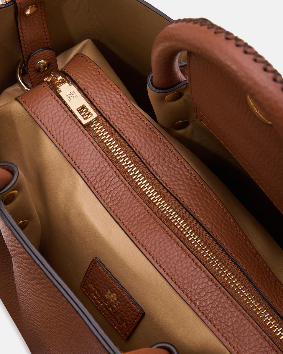 Tote bag Caramel  - Tote Bags - Women's Bags - Bags - Cuoieria Fiorentina