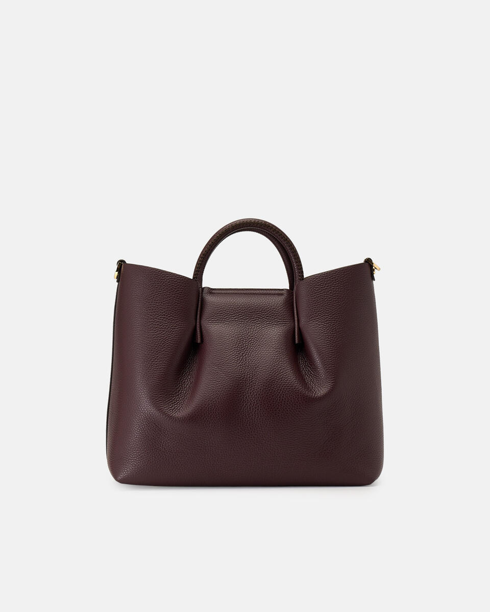 Tote bag Coffee  - Tote Bags - Women's Bags - Bags - Cuoieria Fiorentina
