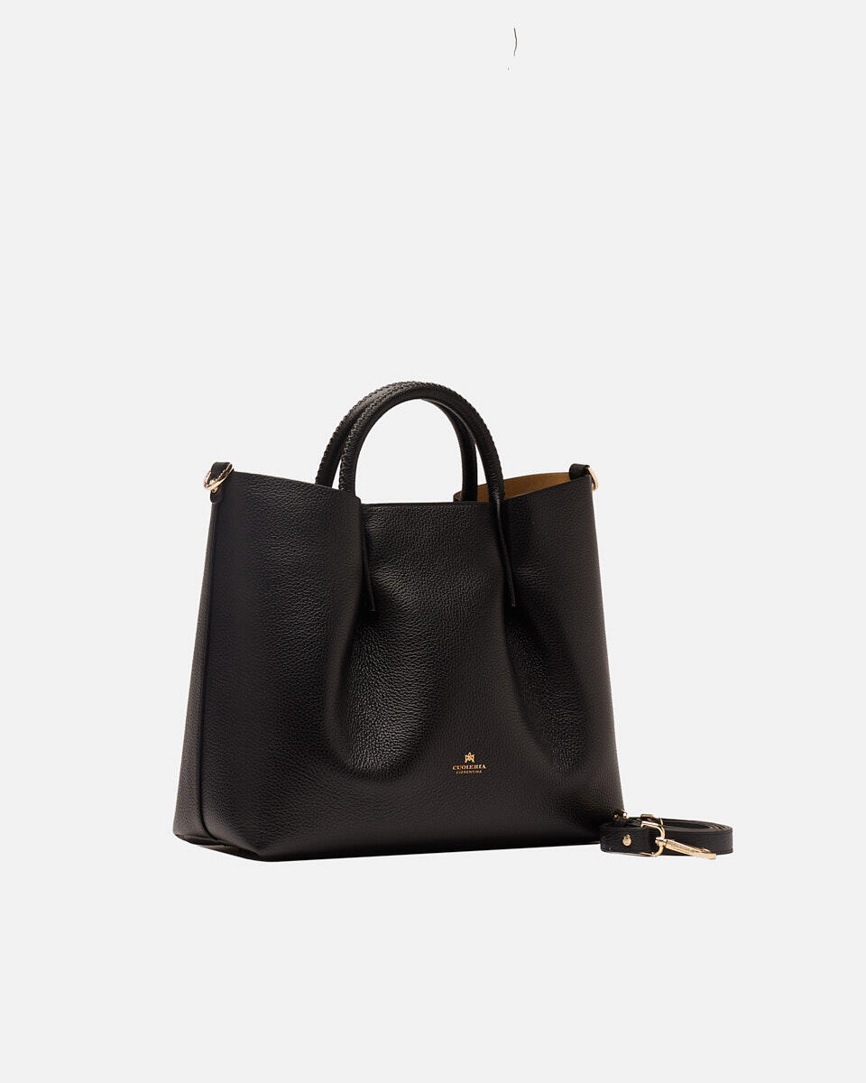 Tote bag Black  - Tote Bags - Women's Bags - Bags - Cuoieria Fiorentina