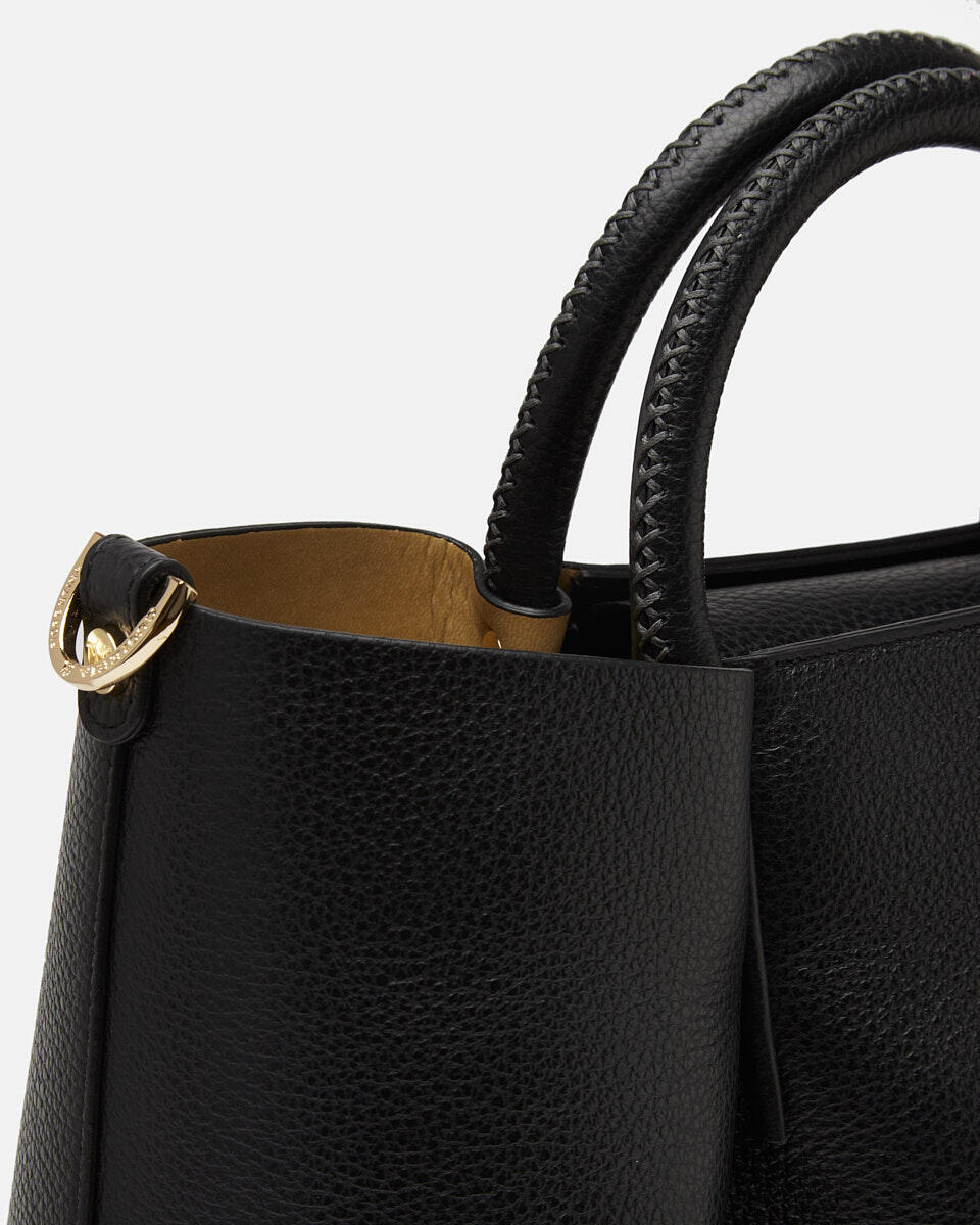 Tote bag Black  - Tote Bags - Women's Bags - Bags - Cuoieria Fiorentina