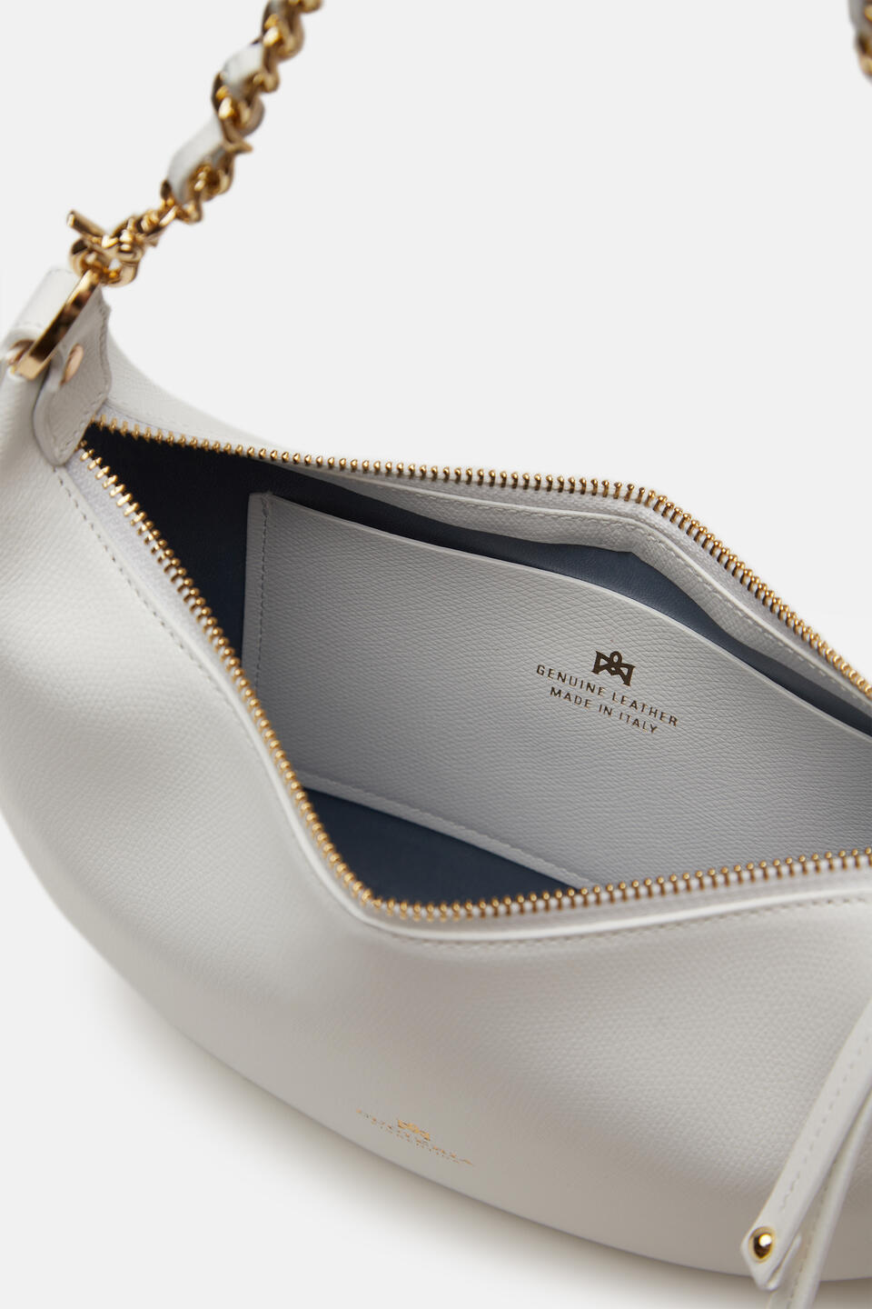 HOBO BAG White  - Shoulder Bags - Women's Bags - Bags - Cuoieria Fiorentina