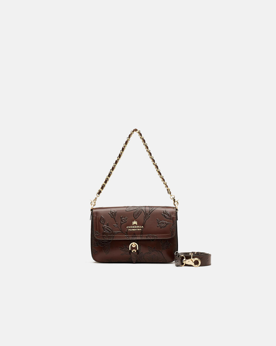 FLAP BAG Mahogany  - Shoulder Bags - Women's Bags - Bags - Cuoieria Fiorentina