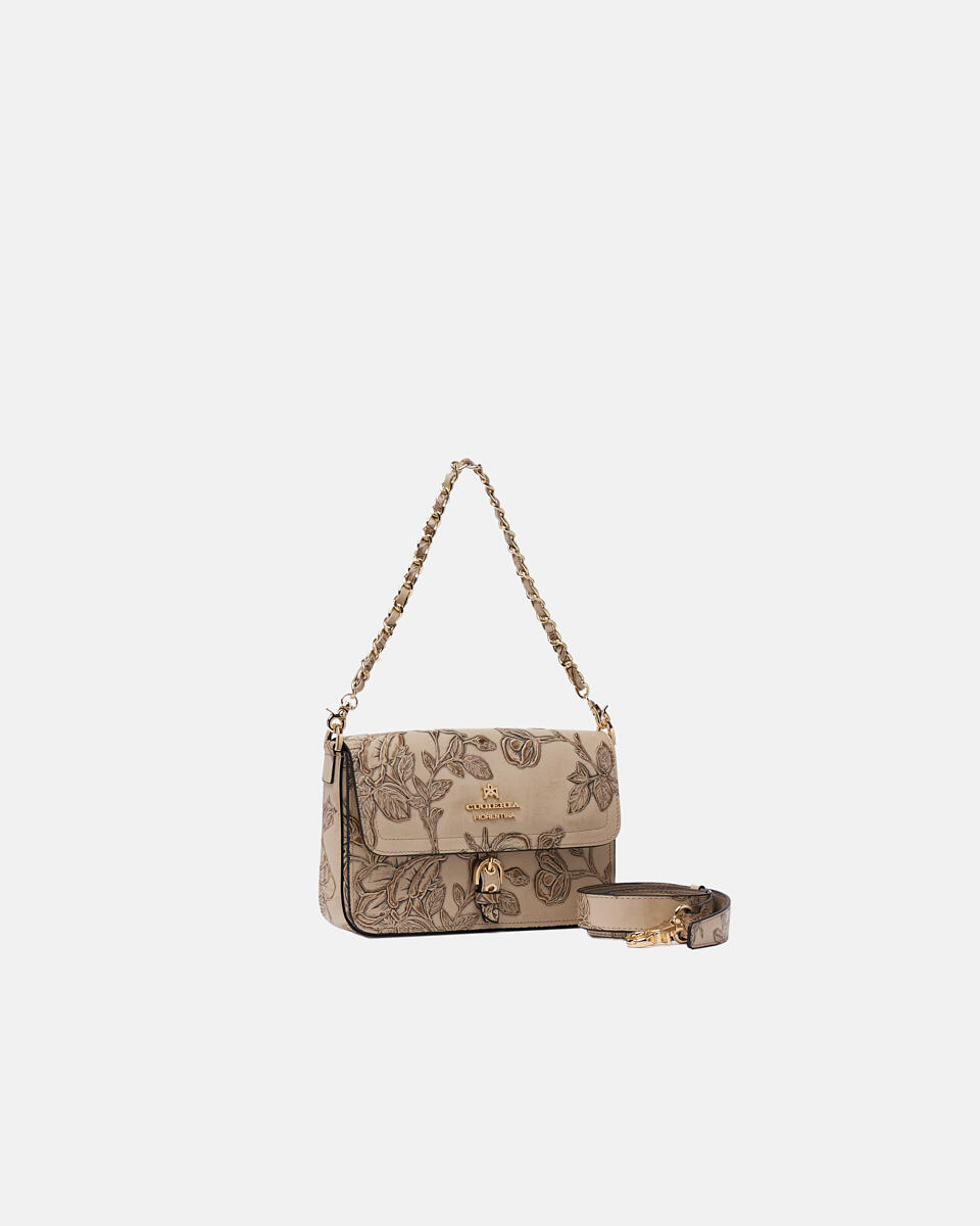 Mimì borsa a spalla Taupe  - Borse A Spalla - Borse Donna - Borse - Cuoieria Fiorentina
