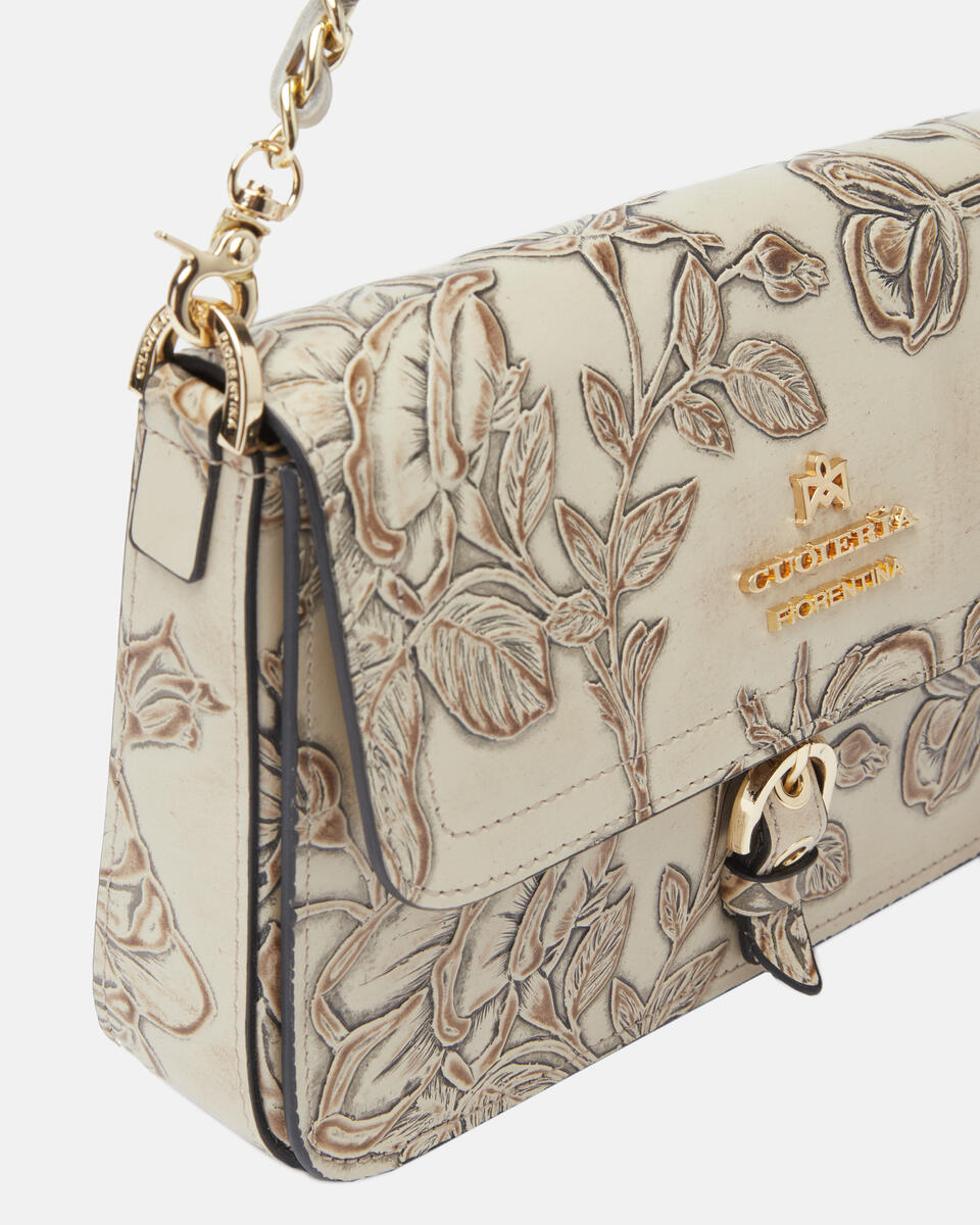 Mimì borsa a spalla Taupe  - Borse A Spalla - Borse Donna - Borse - Cuoieria Fiorentina