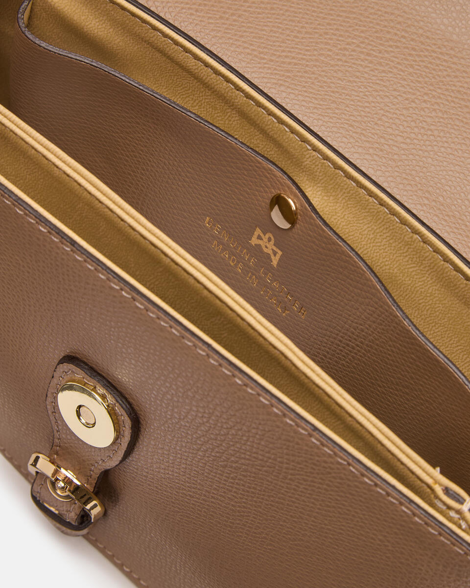 FLAP BAG Desert  - Shoulder Bags - Women's Bags - Bags - Cuoieria Fiorentina