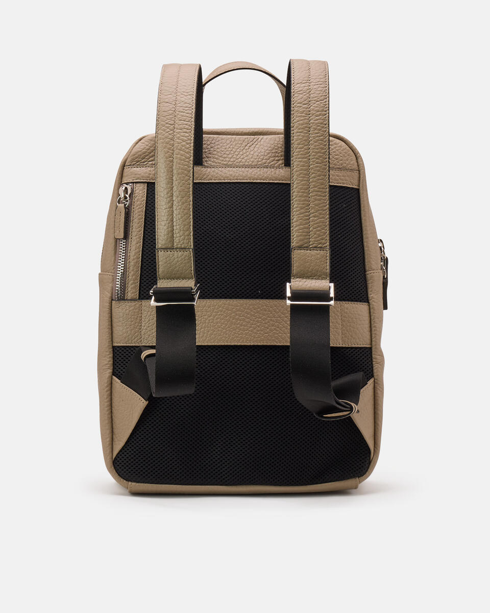 BACKPACK Taupe  - Backpacks - Men's Bags - Bags - Cuoieria Fiorentina
