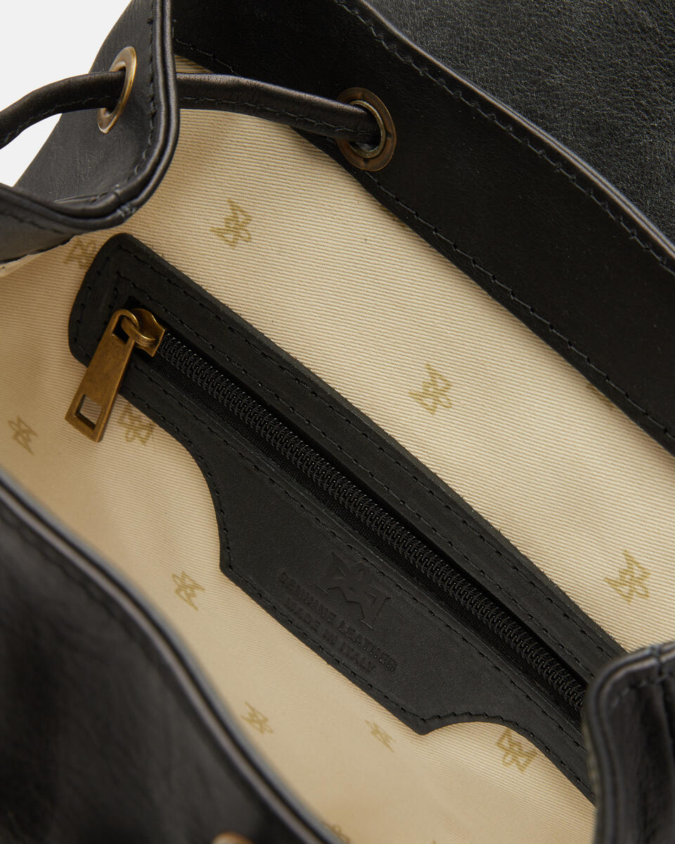 Backpack Black  - Backpacks - Women's Bags - Bags - Cuoieria Fiorentina