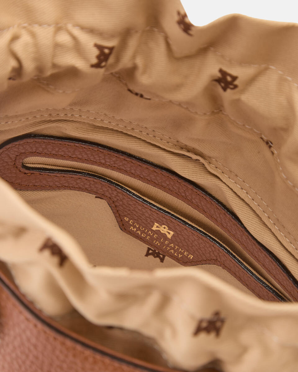 SMALL BUCKET Caramel  - Bucket Bags - Women's Bags - Bags - Cuoieria Fiorentina