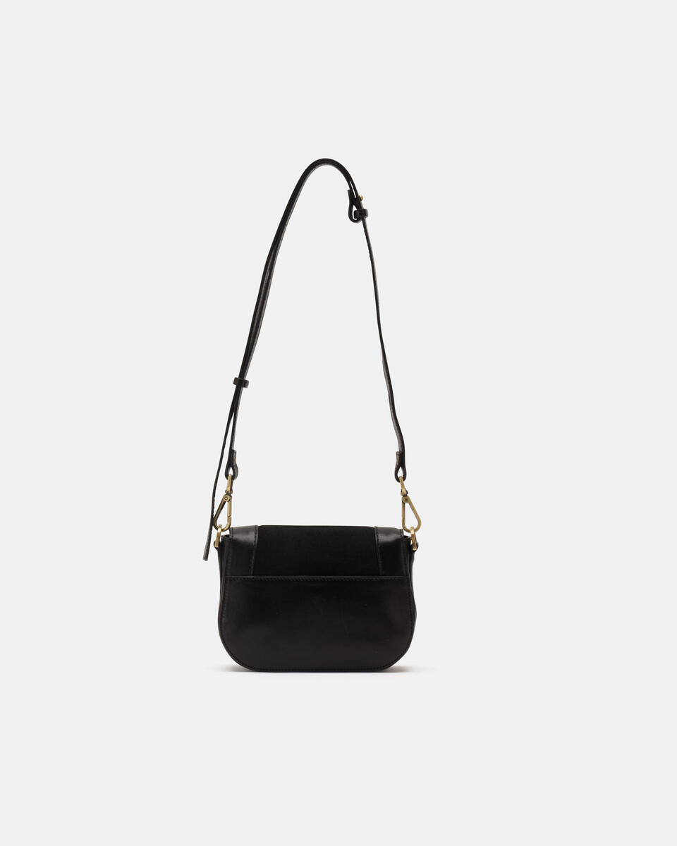 Small messenger Black  - Mini Bags - Women's Bags - Bags - Cuoieria Fiorentina