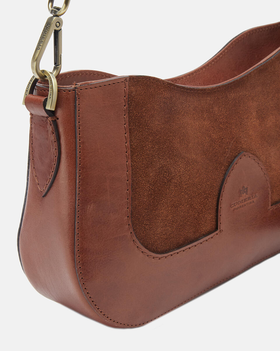 SHOULDER BAG Brown  - Shoulder Bags - Women's Bags - Bags - Cuoieria Fiorentina