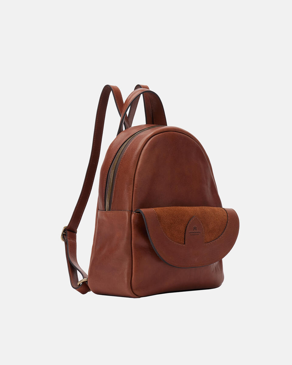 Backpack Brown  - Backpacks - Women's Bags - Bags - Cuoieria Fiorentina