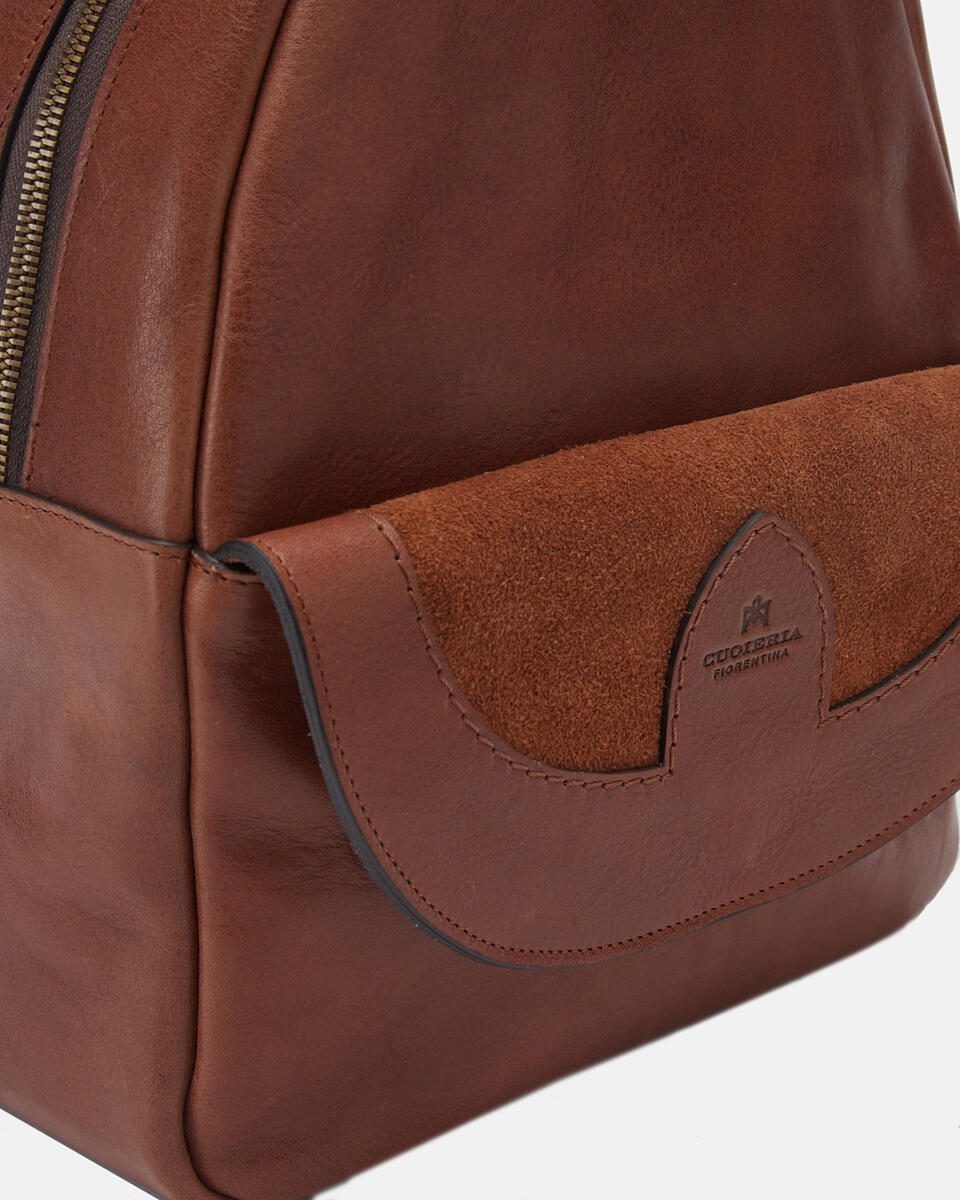 Backpack Brown  - Backpacks - Women's Bags - Bags - Cuoieria Fiorentina