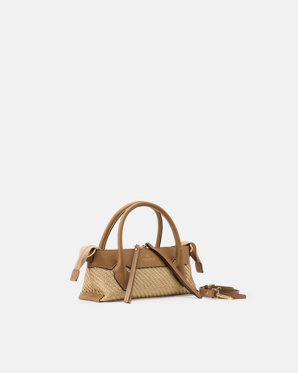 SMALL TOTE BAG Desert  - Tote Bags - Women's Bags - Bags - Cuoieria Fiorentina