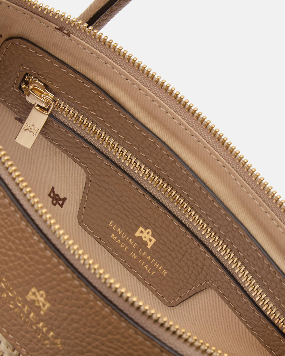 SMALL TOTE BAG Desert  - Tote Bags - Women's Bags - Bags - Cuoieria Fiorentina