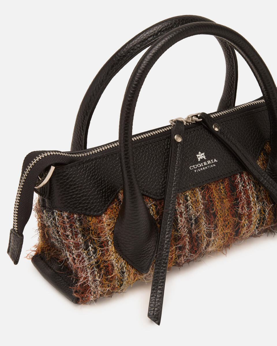 MINI TOTE BAG Black  - Tote Bags - Women's Bags - Bags - Cuoieria Fiorentina