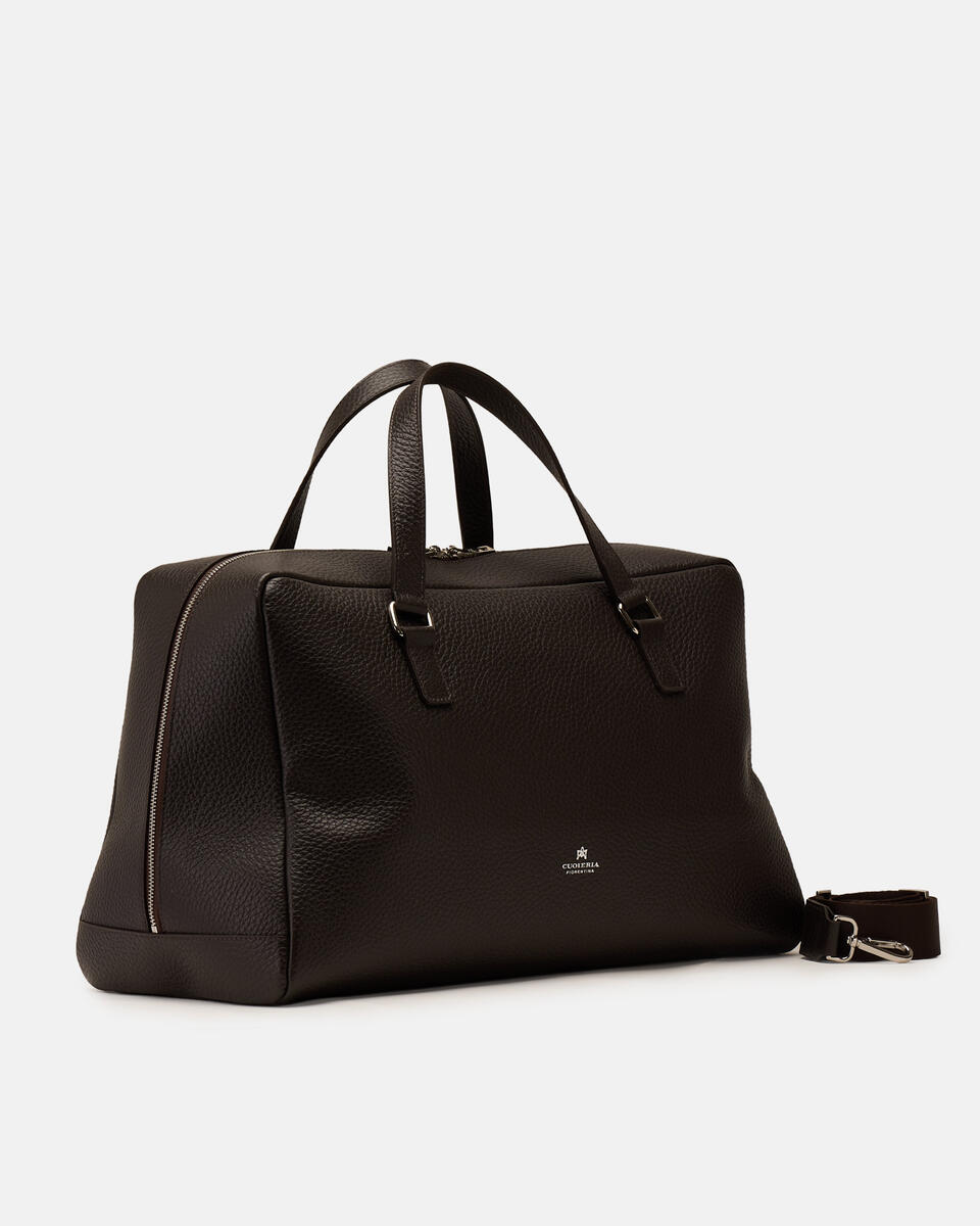 WEEKENDER Dark brown  - Travel Bags - Men's Bags - Bags - Cuoieria Fiorentina