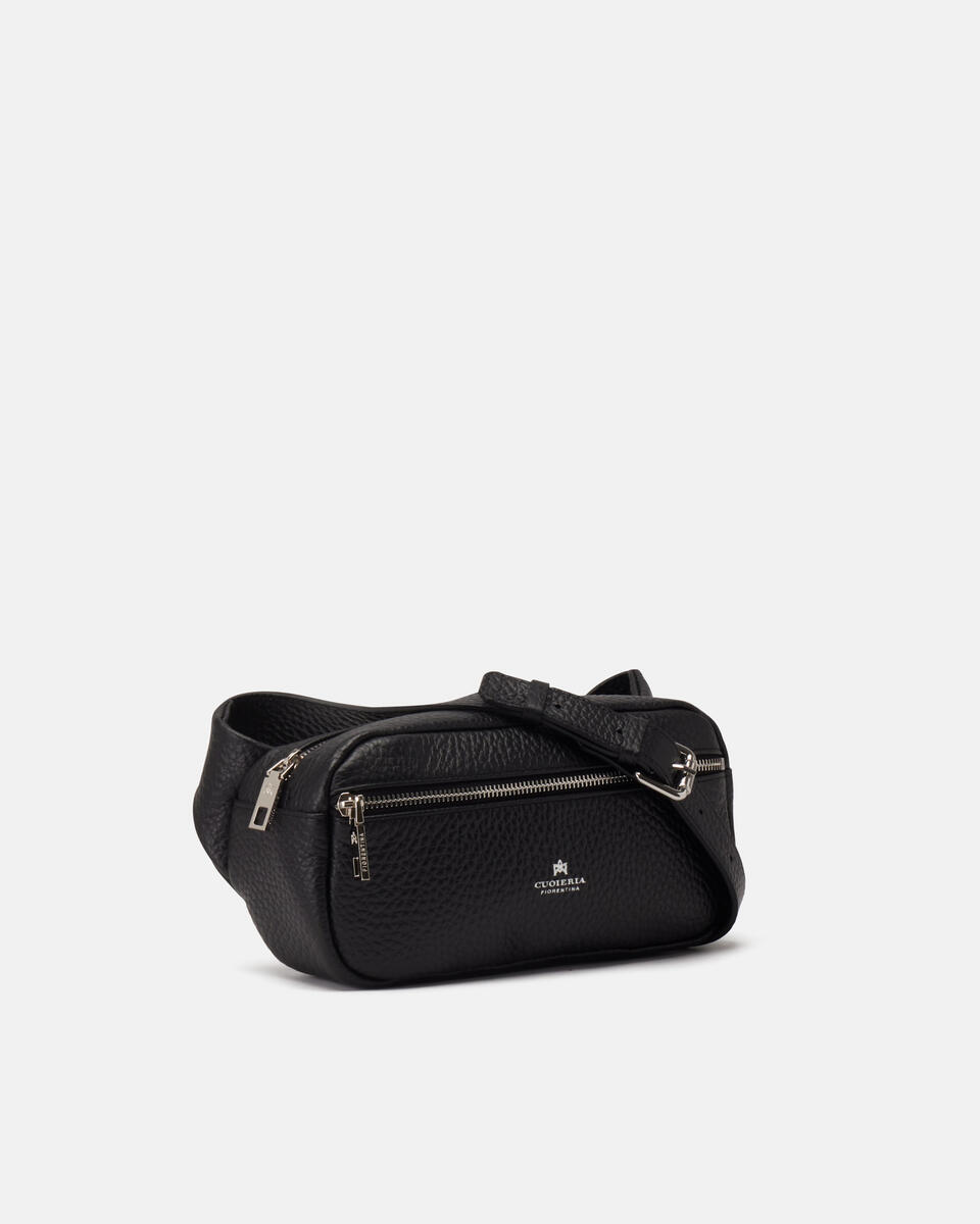 BELT BAG Black  - Belt Bags - Men's Bags - Bags - Cuoieria Fiorentina