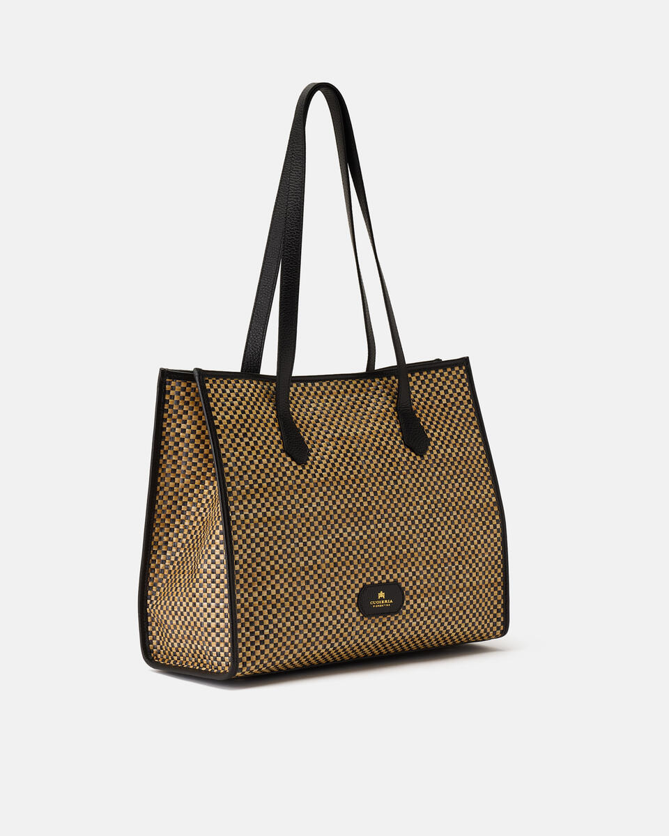 SHOPPING BAG Black  - Shopping - Women's Bags - Bags - Cuoieria Fiorentina