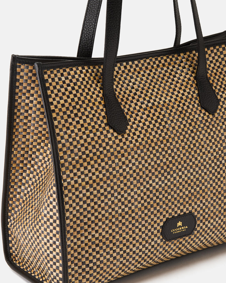SHOPPING BAG Black  - Shopping - Women's Bags - Bags - Cuoieria Fiorentina