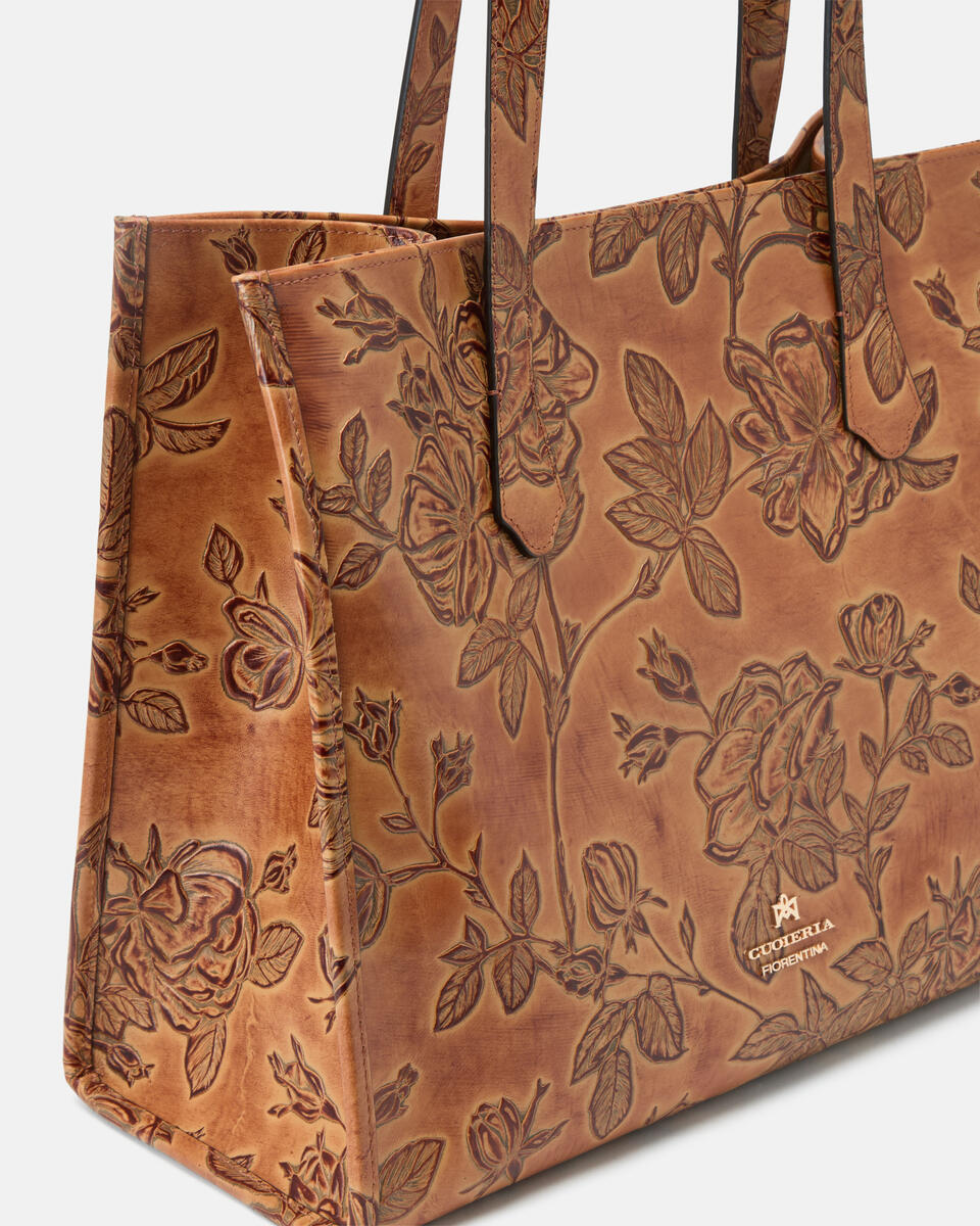 SHOPPING BAG Beige  - Shopping - Women's Bags - Bags - Cuoieria Fiorentina
