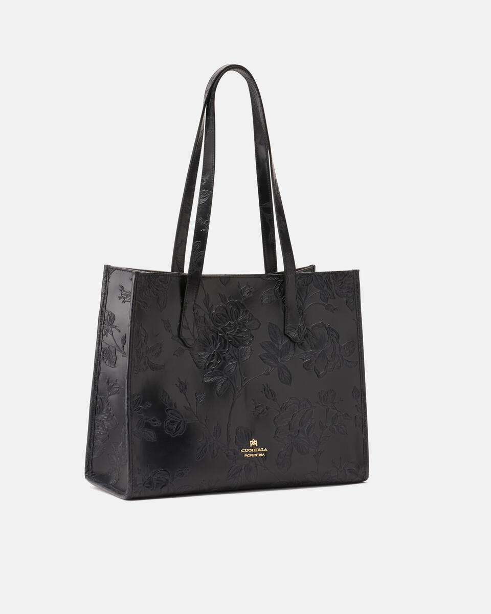 SHOPPING BAG Black  - Shopping - Women's Bags - Bags - Cuoieria Fiorentina