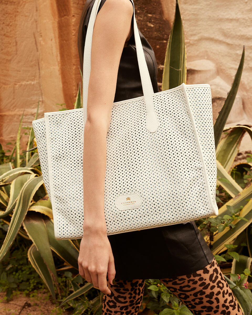 SHOPPING BAG Black  - Shopping - Women's Bags - Bags - Cuoieria Fiorentina