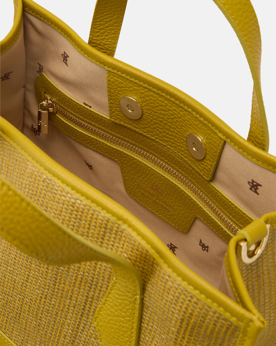 TOTE BAG Acid green  - Bags - Special Price - Cuoieria Fiorentina