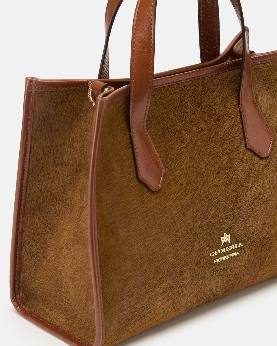 TOTE BAG Caramel  - Tote Bags - Women's Bags - Bags - Cuoieria Fiorentina