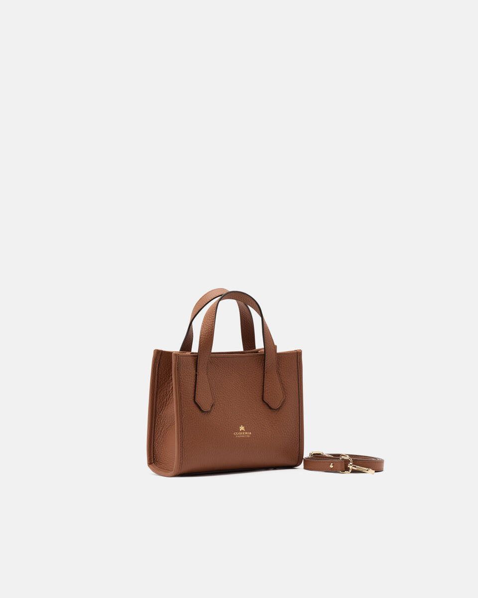 MINI TOTE BAG Caramel  - Tote Bags - Women's Bags - Bags - Cuoieria Fiorentina