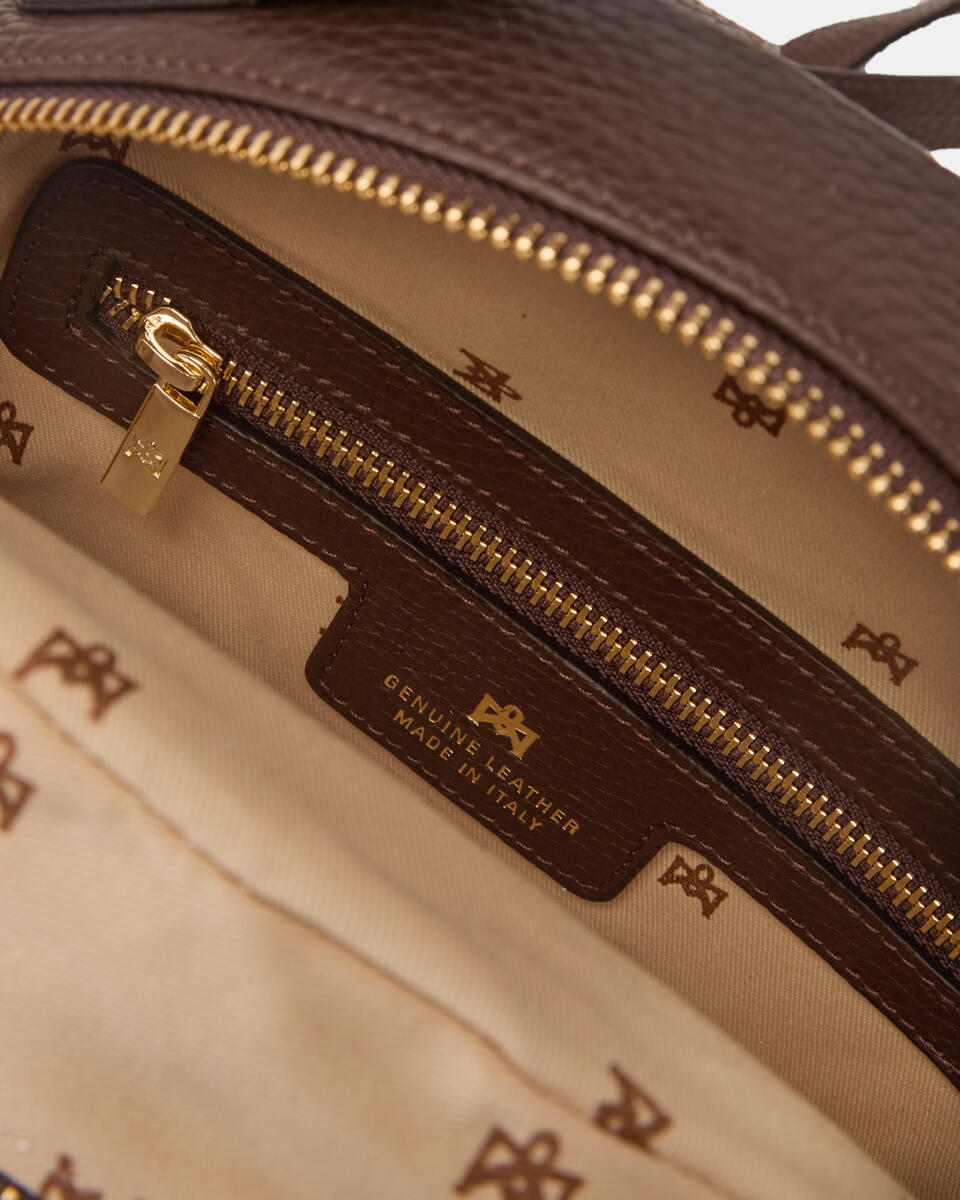 BACKPACK Chocolate  - Backpacks - Women's Bags - Bags - Cuoieria Fiorentina