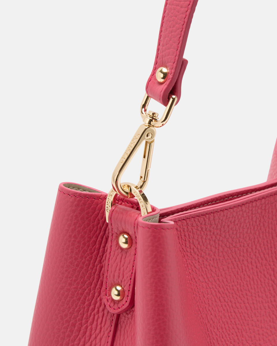 small bucket bag Lipstick  - Bucket Bags - Women's Bags - Bags - Cuoieria Fiorentina