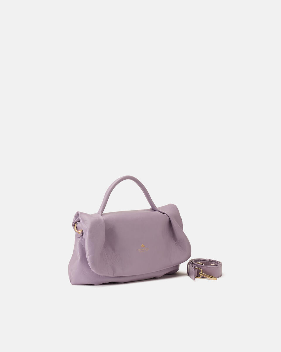 Candy soft Flap bag Lavanda  - Messenger - Borse Donna - Borse - Cuoieria Fiorentina