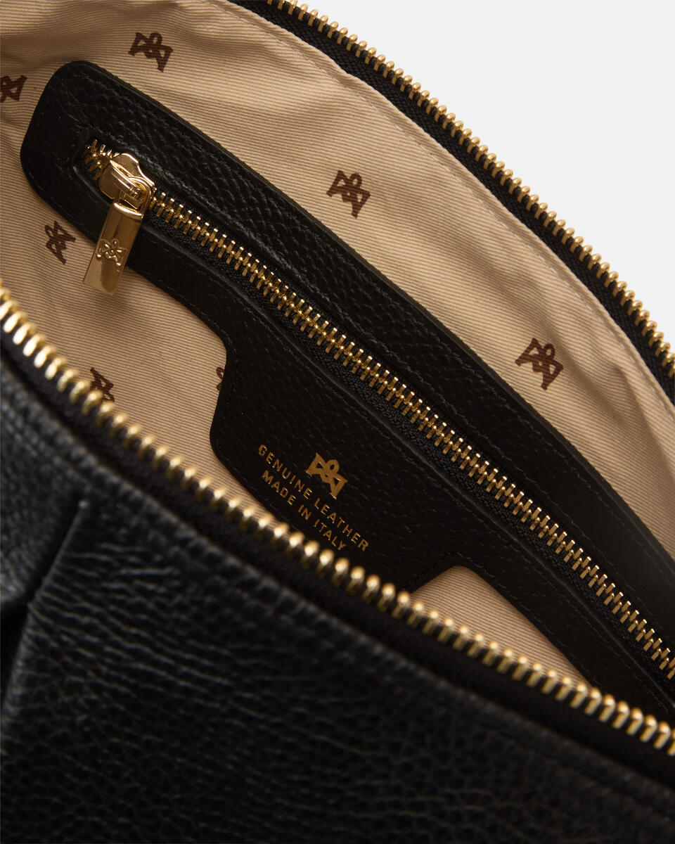 MAXI POUCH Black  - Bags - Special Price - Cuoieria Fiorentina