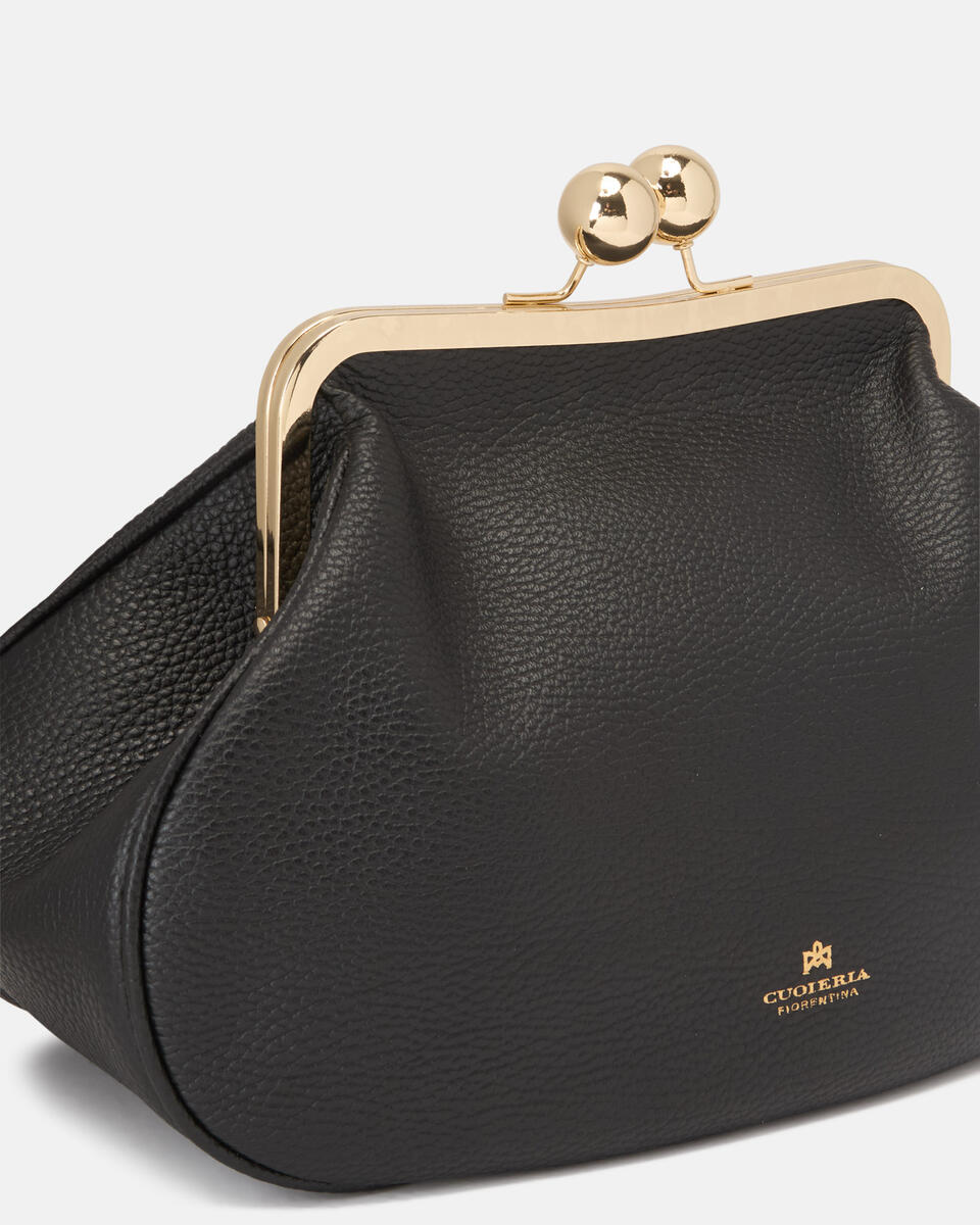 clutch Black  - Clutch Bags - Women's Bags - Bags - Cuoieria Fiorentina