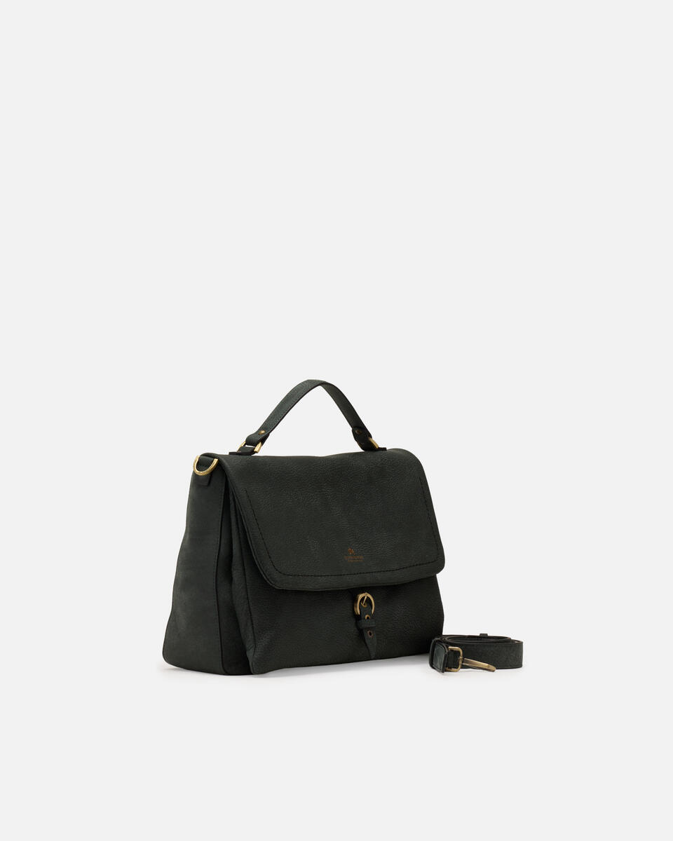 LARGE FLAP BAG Moss  - Messenger Bags - Women's Bags - Bags - Cuoieria Fiorentina