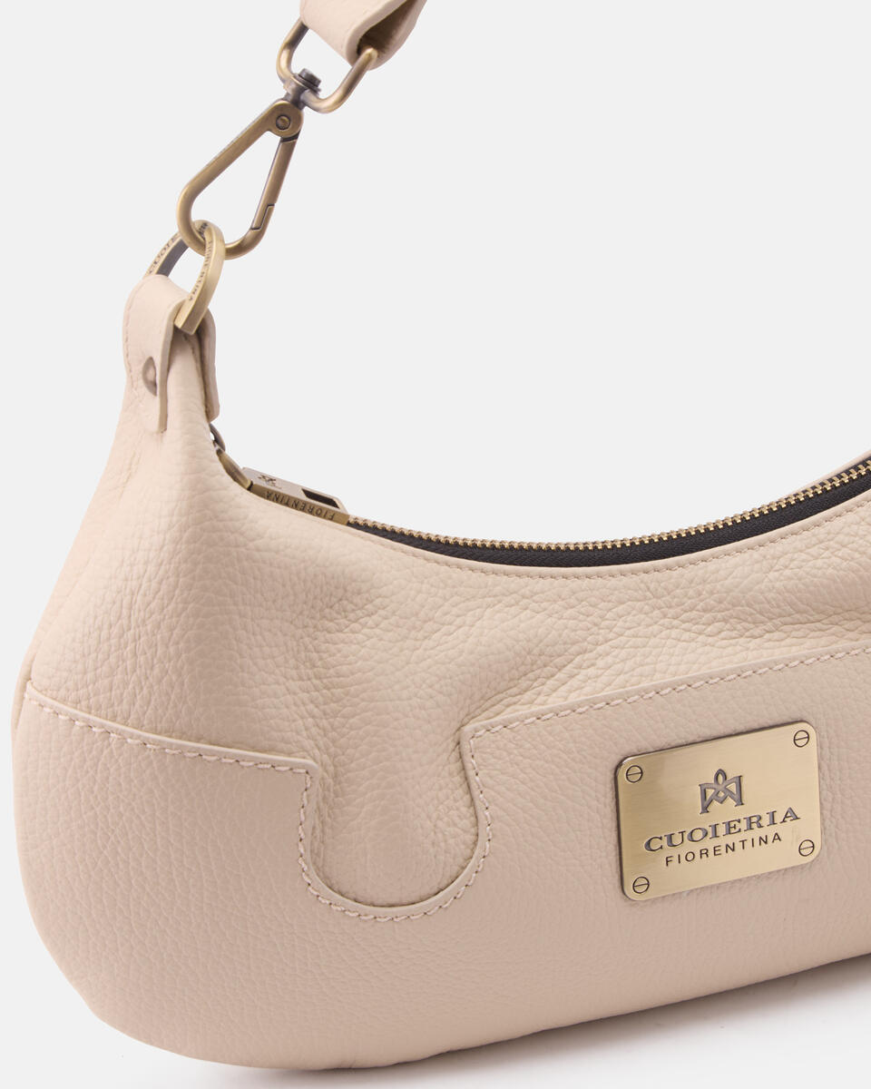Bella selleria small croissant Prosecco  - Borse A Spalla - Borse Donna - Borse - Cuoieria Fiorentina