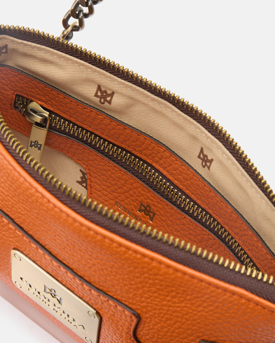 Bella selleria belt bag Arancio  - Mini Bag - Borse Donna - Borse - Cuoieria Fiorentina
