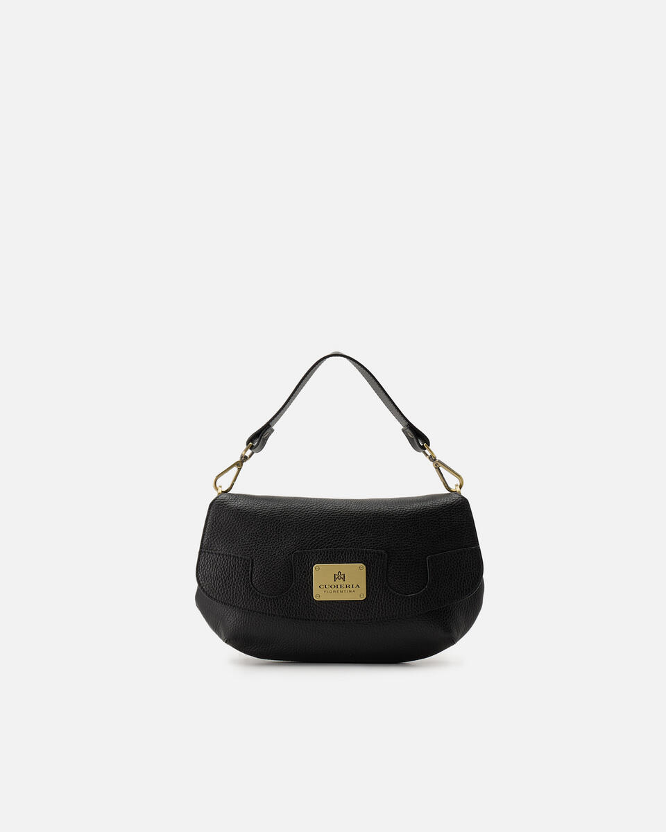 FLAP BAG Black  - Messenger Bags - Women's Bags - Bags - Cuoieria Fiorentina